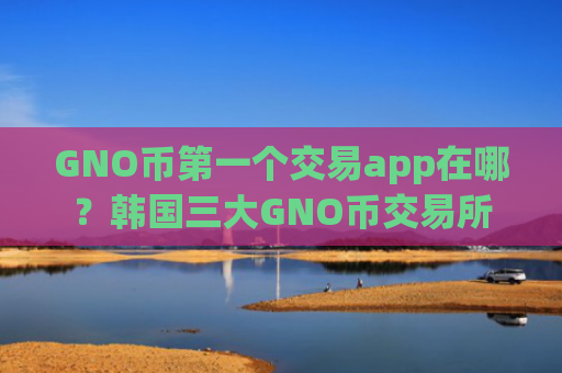 GNO币第一个交易app在哪?韩国三大GNO币交易所