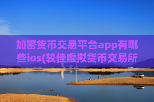 加密货币交易平台app有哪些ios(较佳虚拟货币交易所推荐)