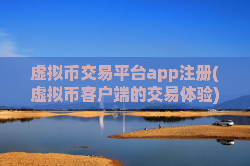 虚拟币交易平台app注册(虚拟币客户端的交易体验)