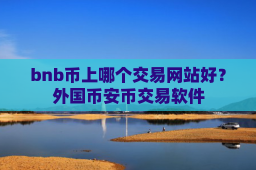 bnb币上哪个交易网站好？外国币安币交易软件