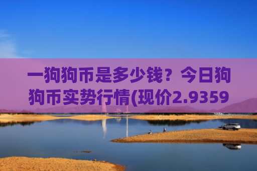 一狗狗币是多少钱?今日狗狗币实势行情(现价2.9359元)