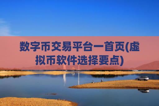 数字币交易平台一首页(虚拟币软件选择要点)