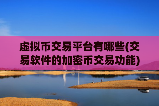 虚拟币交易平台有哪些(交易软件的加密币交易功能)