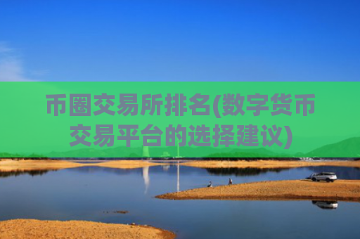 币圈交易所排名(数字货币交易平台的选择建议)