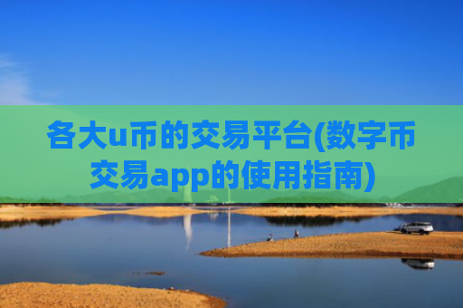 各大u币的交易平台(数字币交易app的使用指南)