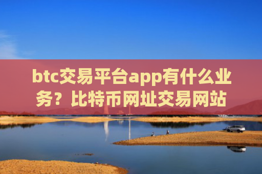 btc交易平台app有什么业务?比特币网址交易网站