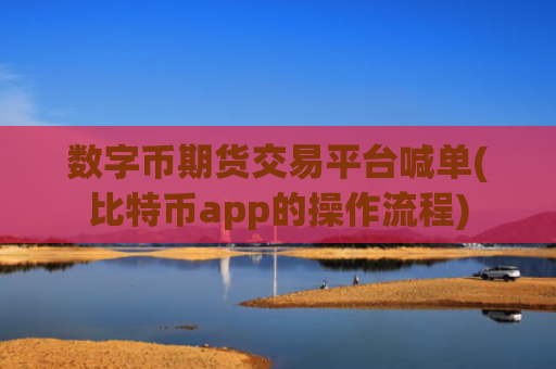 数字币期货交易平台喊单(比特币app的操作流程)