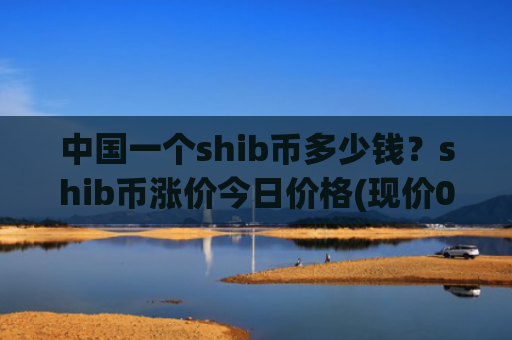 中国一个shib币多少钱？shib币涨价今日价格(现价0.00016493元)