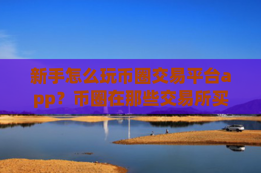 新手怎么玩币圈交易平台app？币圈在那些交易所买