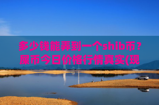 多少钱能弄到一个shib币？屎币今日价格行情真实(现价0.00016806元)