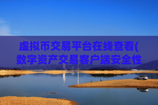 虚拟币交易平台在线查看(数字资产交易客户端安全性)