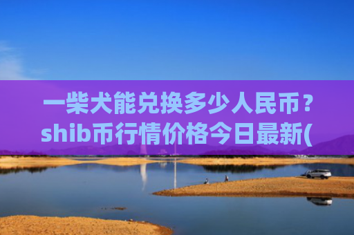 一柴犬能兑换多少人民币？shib币行情价格今日最新(现价0.00015581元)