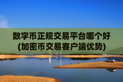 数字币正规交易平台哪个好(加密币交易客户端优势)