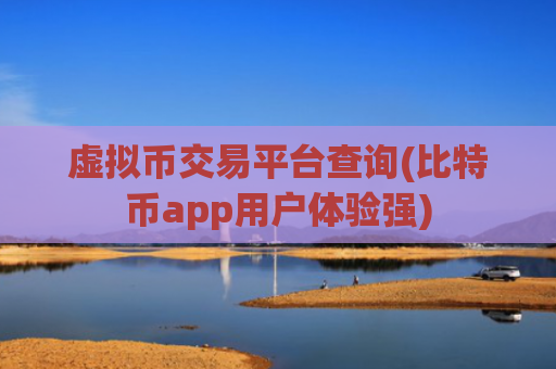 虚拟币交易平台查询(比特币app用户体验强)