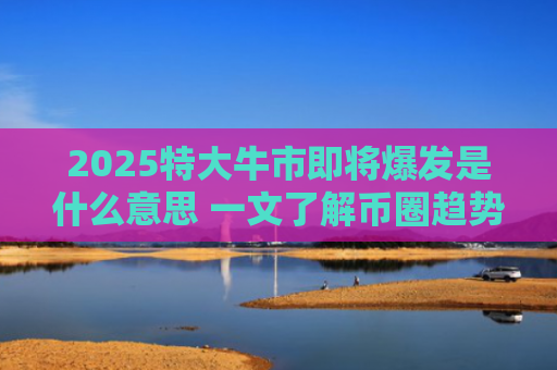 2025特大牛市即将爆发是什么意思 一文了解币圈趋势与市场特征