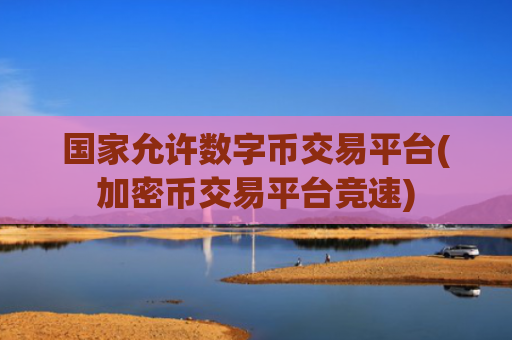 国家允许数字币交易平台(加密币交易平台竞速)