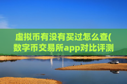 虚拟币有没有买过怎么查(数字币交易所app对比评测)
