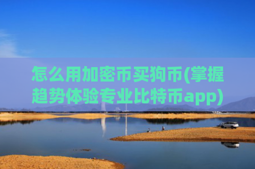 怎么用加密币买狗币(掌握趋势体验专业比特币app)