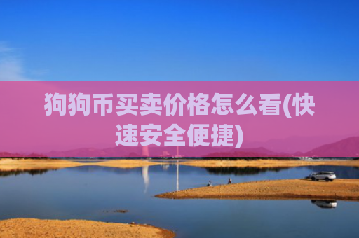 狗狗币买卖价格怎么看(快速安全便捷)
