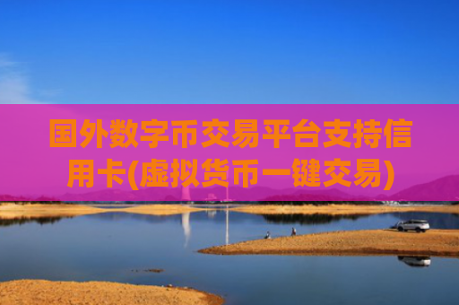 国外数字币交易平台支持信用卡(虚拟货币一键交易)