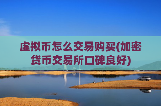 虚拟币怎么交易购买(加密货币交易所口碑良好)