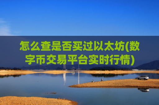 怎么查是否买过以太坊(数字币交易平台实时行情)
