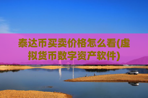 泰达币买卖价格怎么看(虚拟货币数字资产软件)