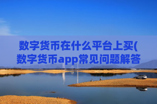 数字货币在什么平台上买(数字货币app常见问题解答)