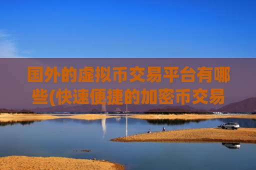 国外的虚拟币交易平台有哪些(快速便捷的加密币交易平台)