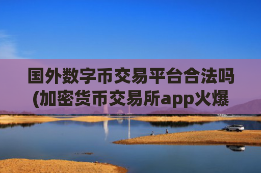 国外数字币交易平台合法吗(加密货币交易所app火爆上线)