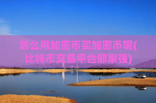 怎么用加密币买加密币呢(比特币交易平台那家强)