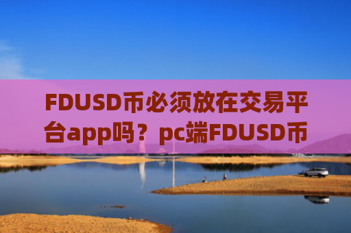 FDUSD币必须放在交易平台app吗？pc端FDUSD币交易软件