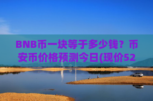 BNB币一块等于多少钱？币安币价格预测今日(现价5207.84元)