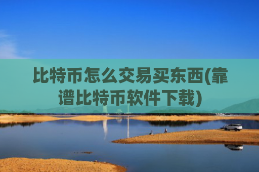 比特币怎么交易买东西(靠谱比特币软件下载)