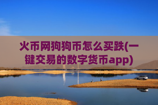 火币网狗狗币怎么买跌(一键交易的数字货币app)