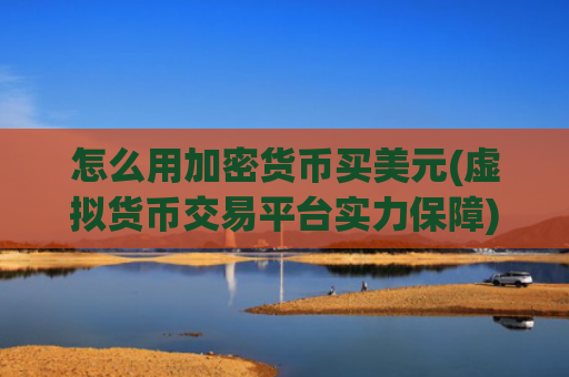 怎么用加密货币买美元(虚拟货币交易平台实力保障)