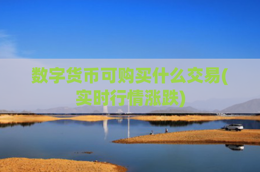 数字货币可购买什么交易(实时行情涨跌)