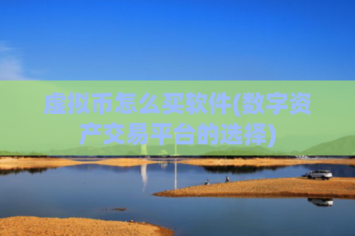 虚拟币怎么买软件(数字资产交易平台的选择)