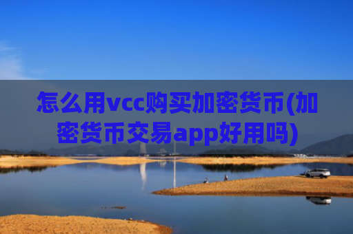 怎么用vcc购买加密货币(加密货币交易app好用吗)
