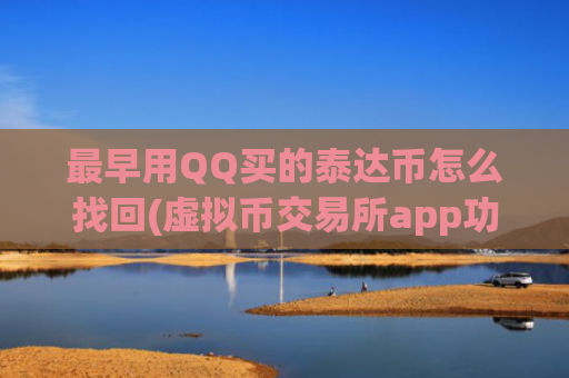 最早用QQ买的泰达币怎么找回(虚拟币交易所app功能丰富)