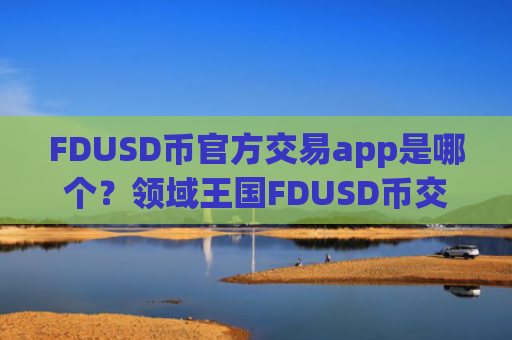 FDUSD币官方交易app是哪个?领域王国FDUSD币交易app下载