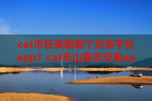 cat币在美国哪个交易平台app？cat币山寨币交易app下载
