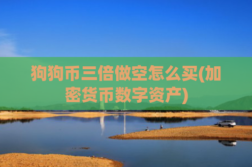 狗狗币三倍做空怎么买(加密货币数字资产)