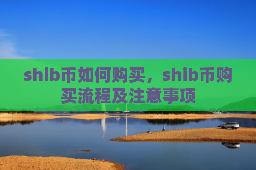 shib币如何购买,shib币购买流程及注意事项