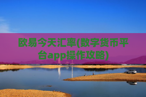 欧易今天汇率(数字货币平台app操作攻略)