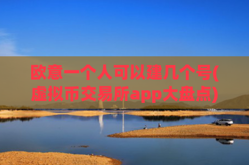 欧意一个人可以建几个号(虚拟币交易所app大盘点)