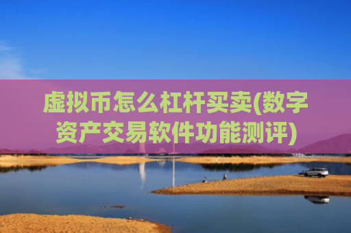 虚拟币怎么杠杆买卖(数字资产交易软件功能测评)