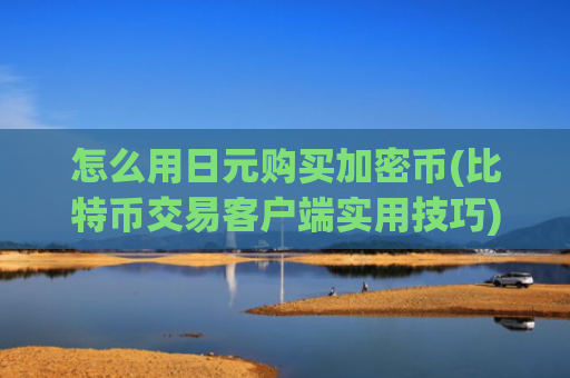 怎么用日元购买加密币(比特币交易客户端实用技巧)