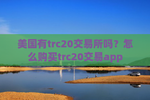 美国有trc20交易所吗?怎么购买trc20交易app