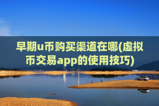 早期u币购买渠道在哪(虚拟币交易app的使用技巧)